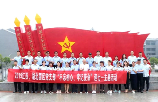 開展“不忘初心，砥礪前行”主題黨日活動