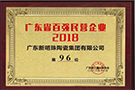 廣東省百強(qiáng)民營企業(yè)